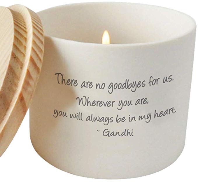 Cherished Memorial and Missing You Candle Holder or Jar