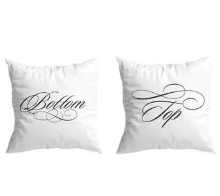 Mr. and Mr. Novelty Pillow Covers