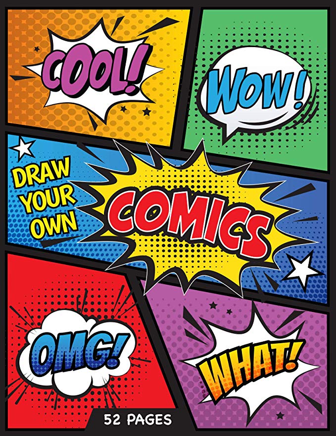 Blank Comic Books for Kids (Set of 2)