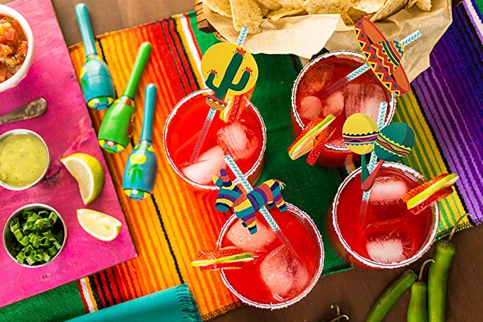 Fiesta Party Straws (Set of 32)