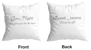 Naughty Pillow Covers