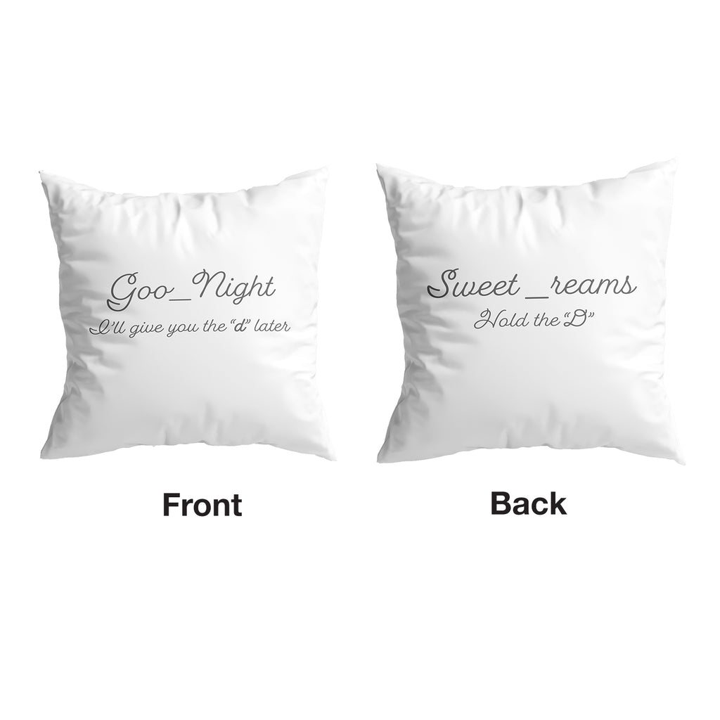 Naughty Pillow Covers